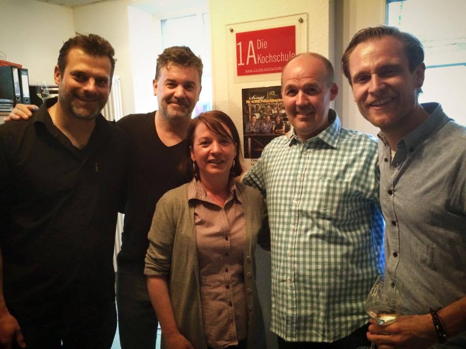 Mit Jock, Christian Herzberger, Rainer und Karola Jöckle in Bellheim