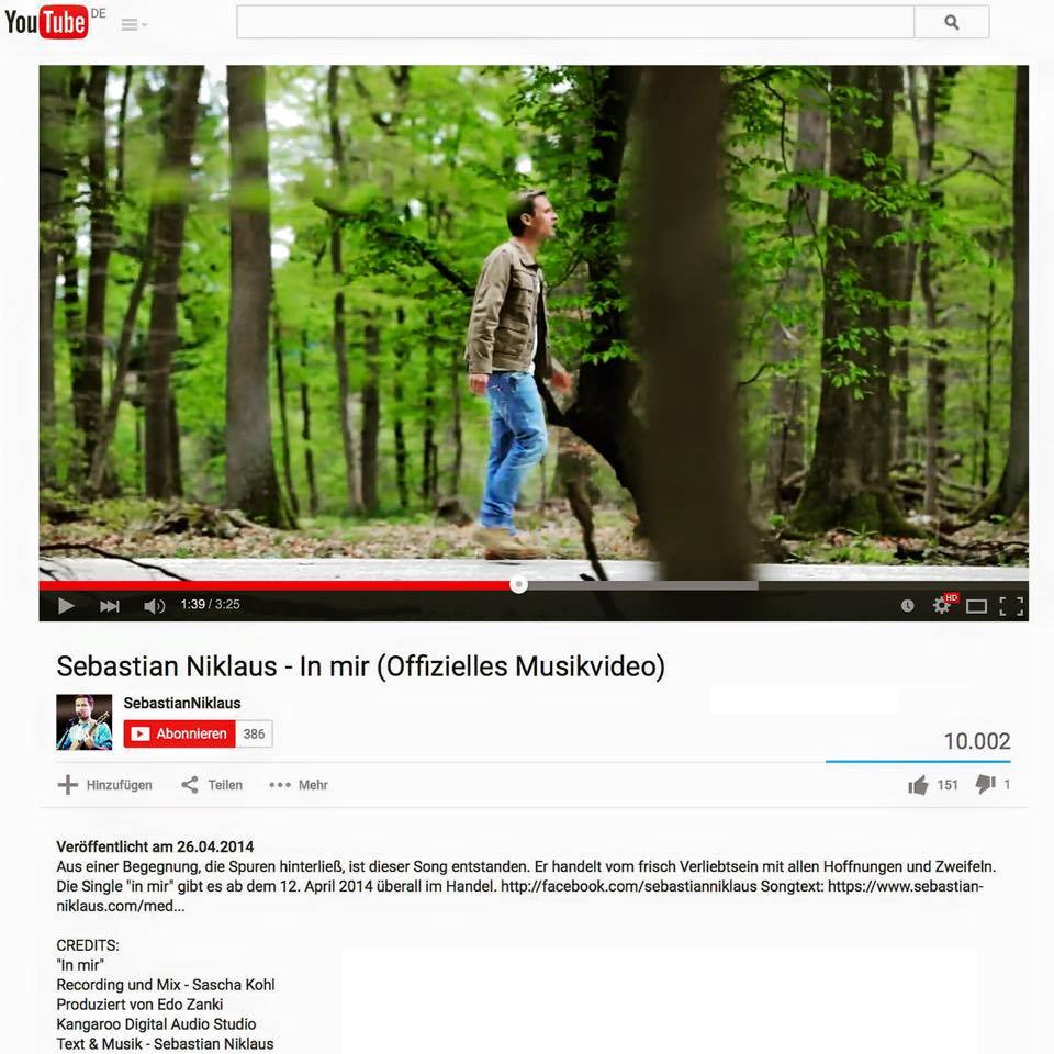 In mir Musikvideo - Danke für 10k Aufrufe! 