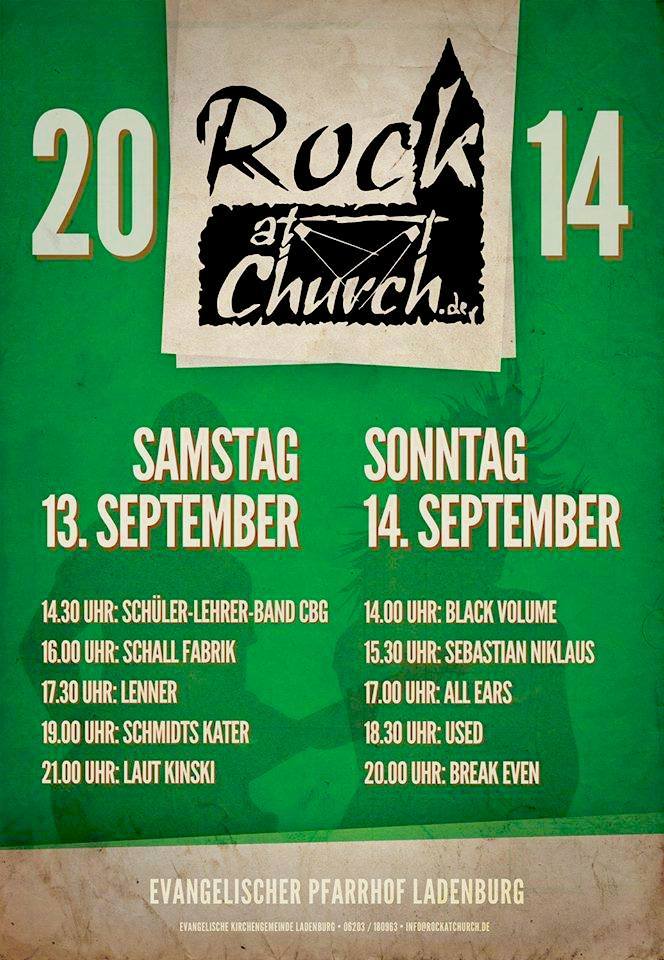 Rock-at-church Ladenburg 2014
